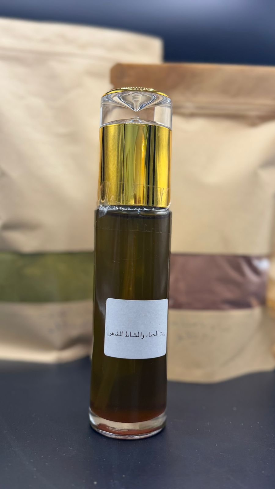 زيت الحنّا والمشاط